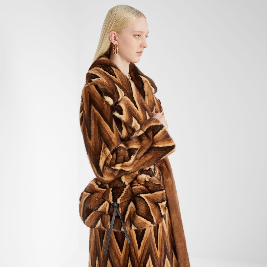 FENDI Spy Small Multicolor inlaid mink bag - Image 6